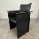8 style Korium leather chairs in the style of Matteo Grassi