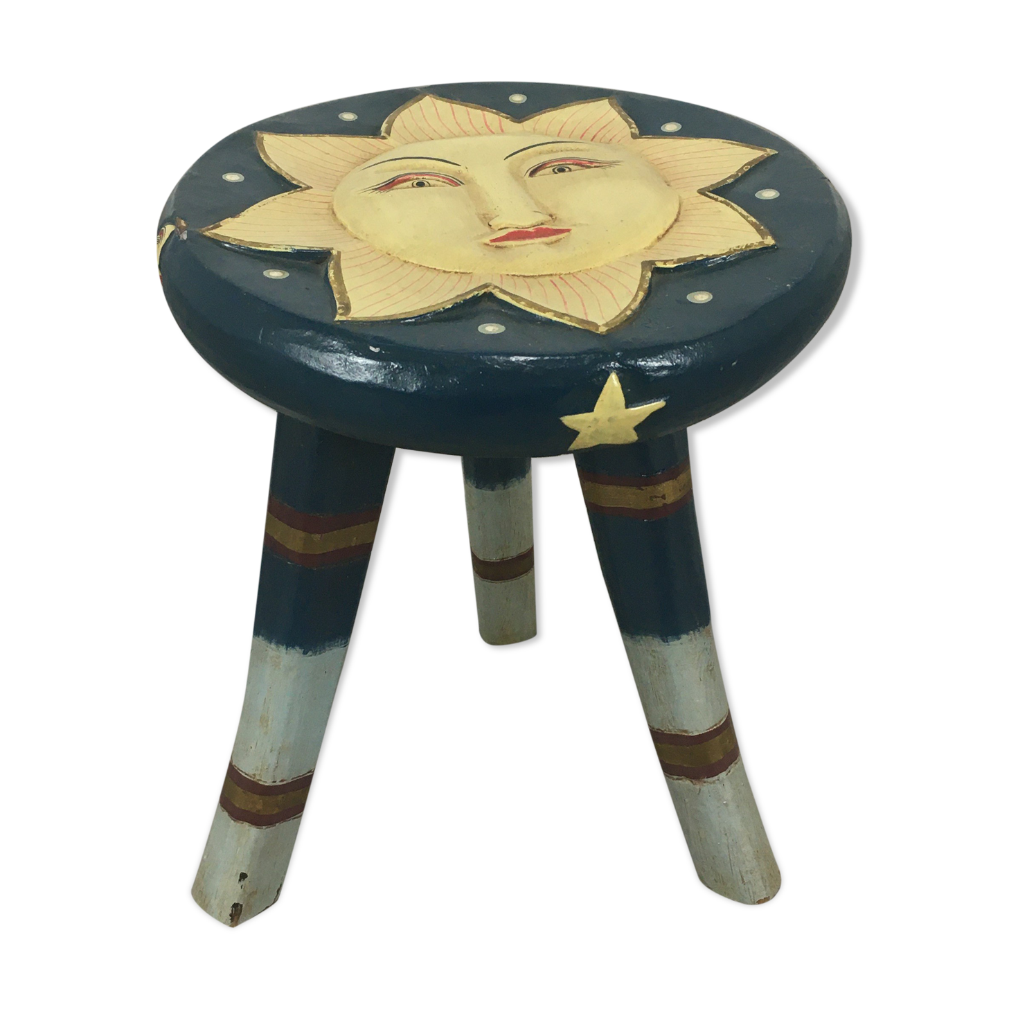 Stool tripod sun child