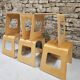 Lot 5 tabourets Lisa Noringer pour Ikea 2000"