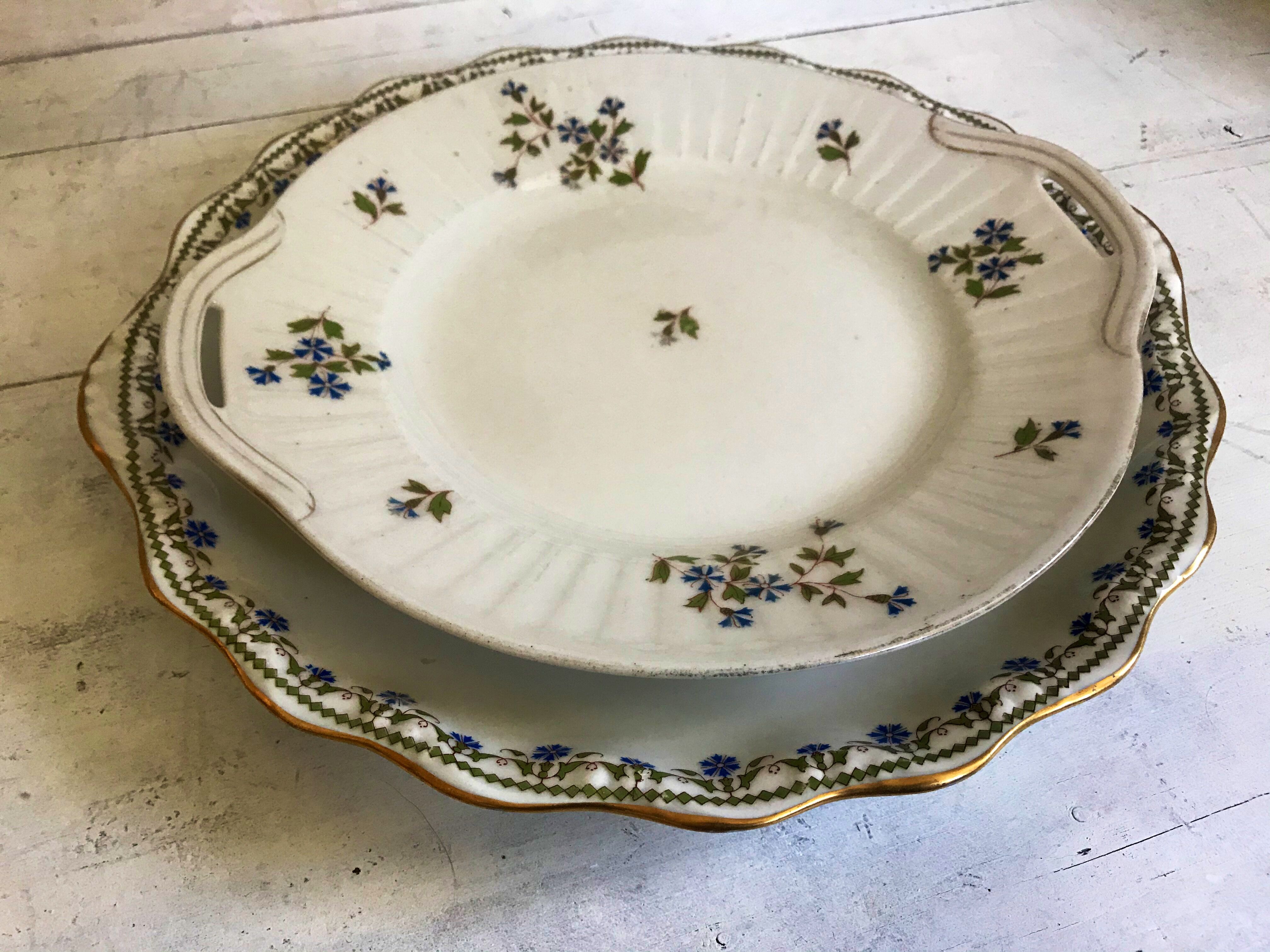 Plats assortis vintage