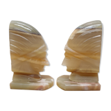 Seventies bookend in onyx