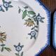 Set of 6 antique octagonal plates Longwy – Old Longwy
