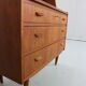 Mid- Century modern teak secretary- cabinet, 1960 Denmark