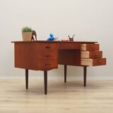 Teak desk, Danish design, 1970s, production: Denmark