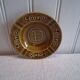 Ashtray / advertising pocket emptier ambassador from Gien "Loto" in very