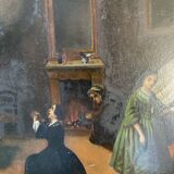 Ex-voto on wood, 20th century