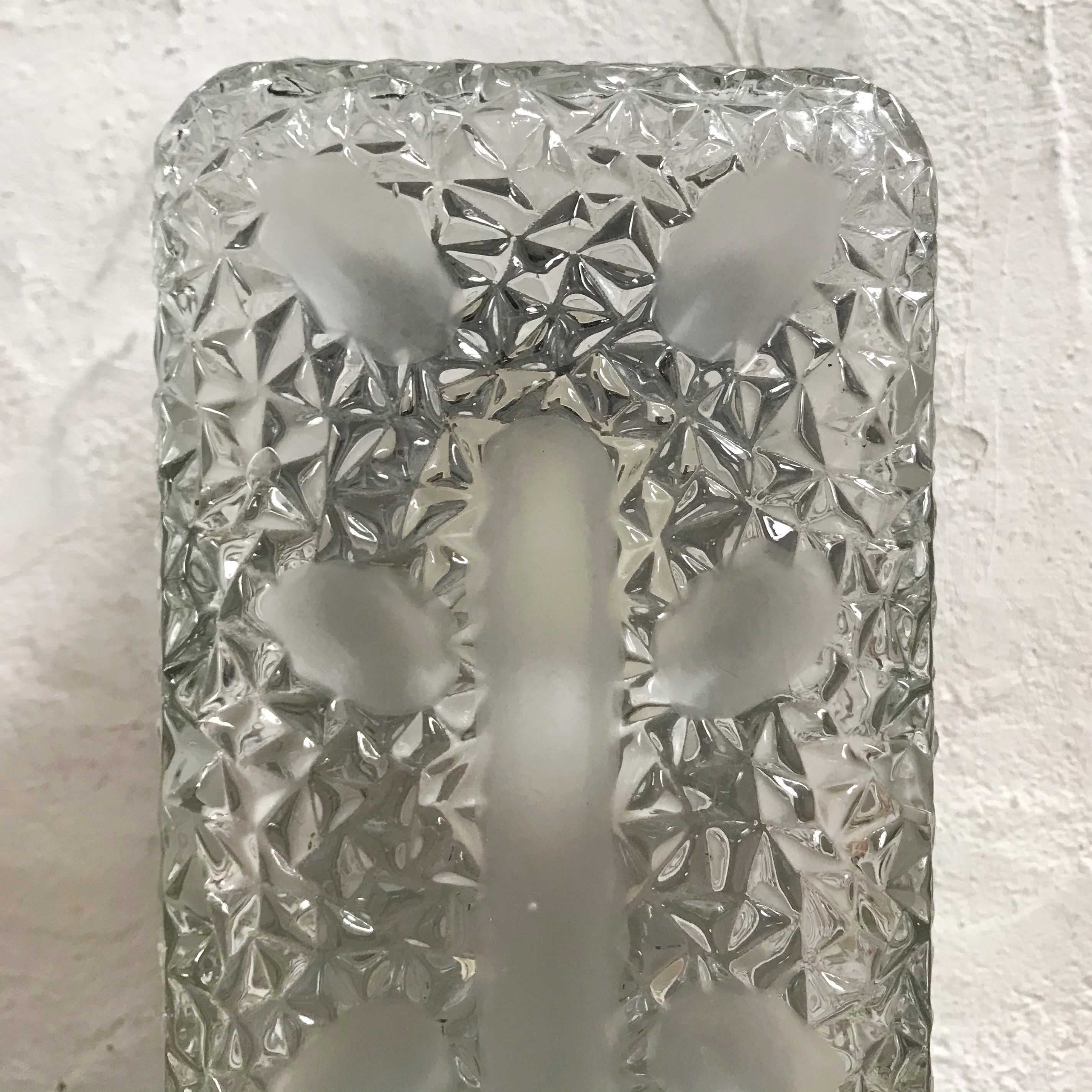 Vintage rectangular wall applique