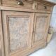Antique wooden sideboard