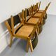 Set of 8 Thygesen and Sorensen / Magnus Olesen designer chairs from the 70s