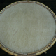 Details on vintage bamboo coffee table 1950s