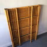Bamboo folding shelf
