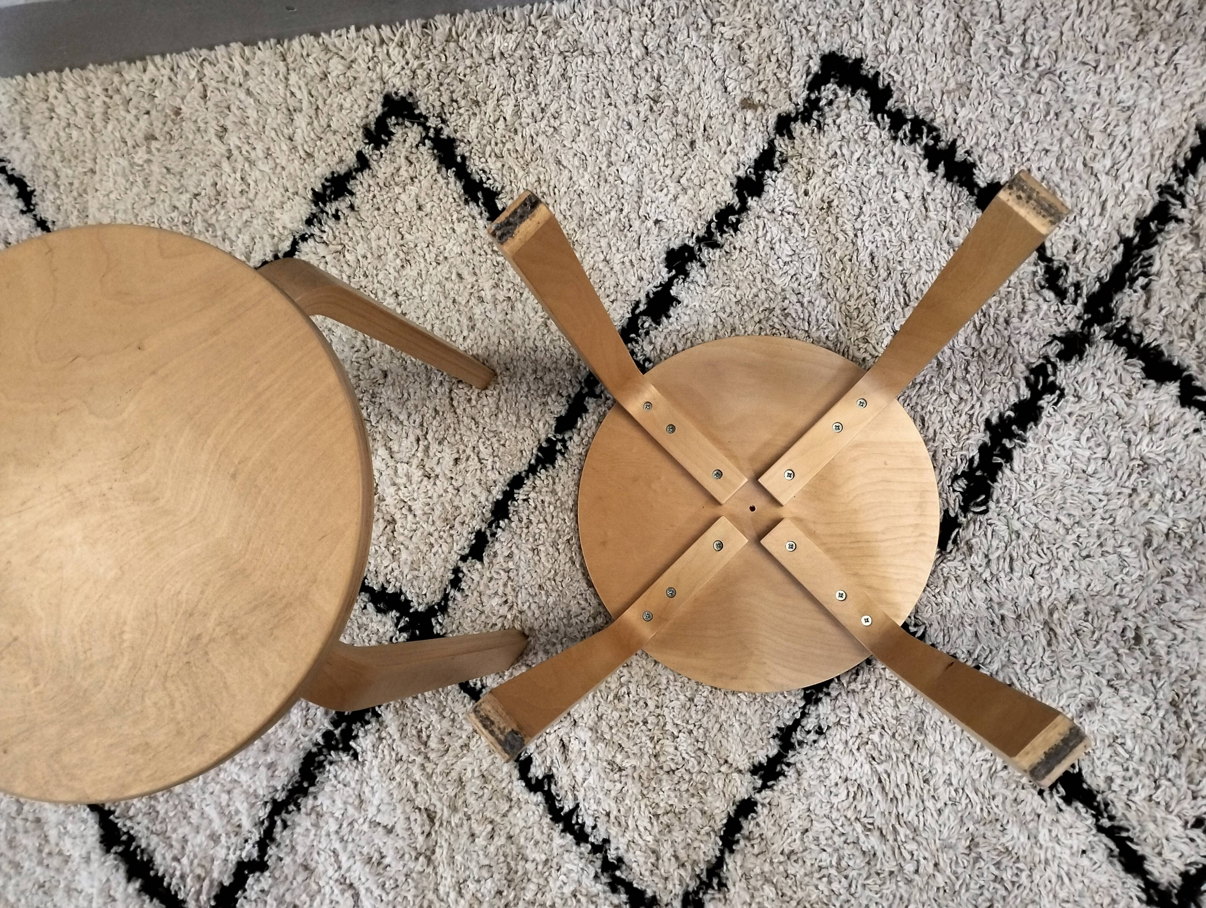 2 "Frosta" stools by Ikea, 1990