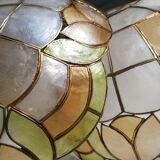 Pair of mother-of-pearl lampshades