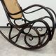 Bentwood rocking chair by Thonet