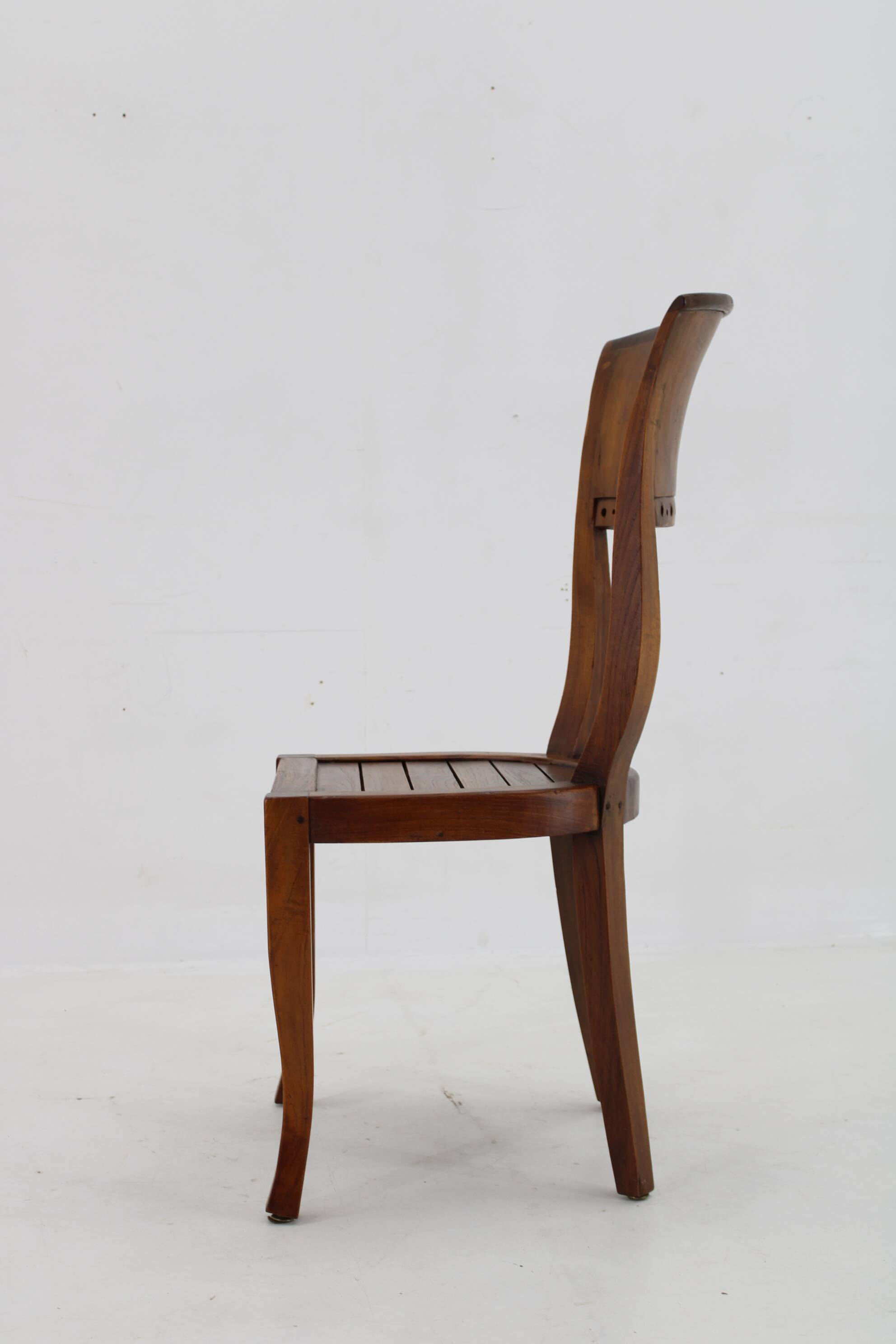 Antique Teak Chair, India
