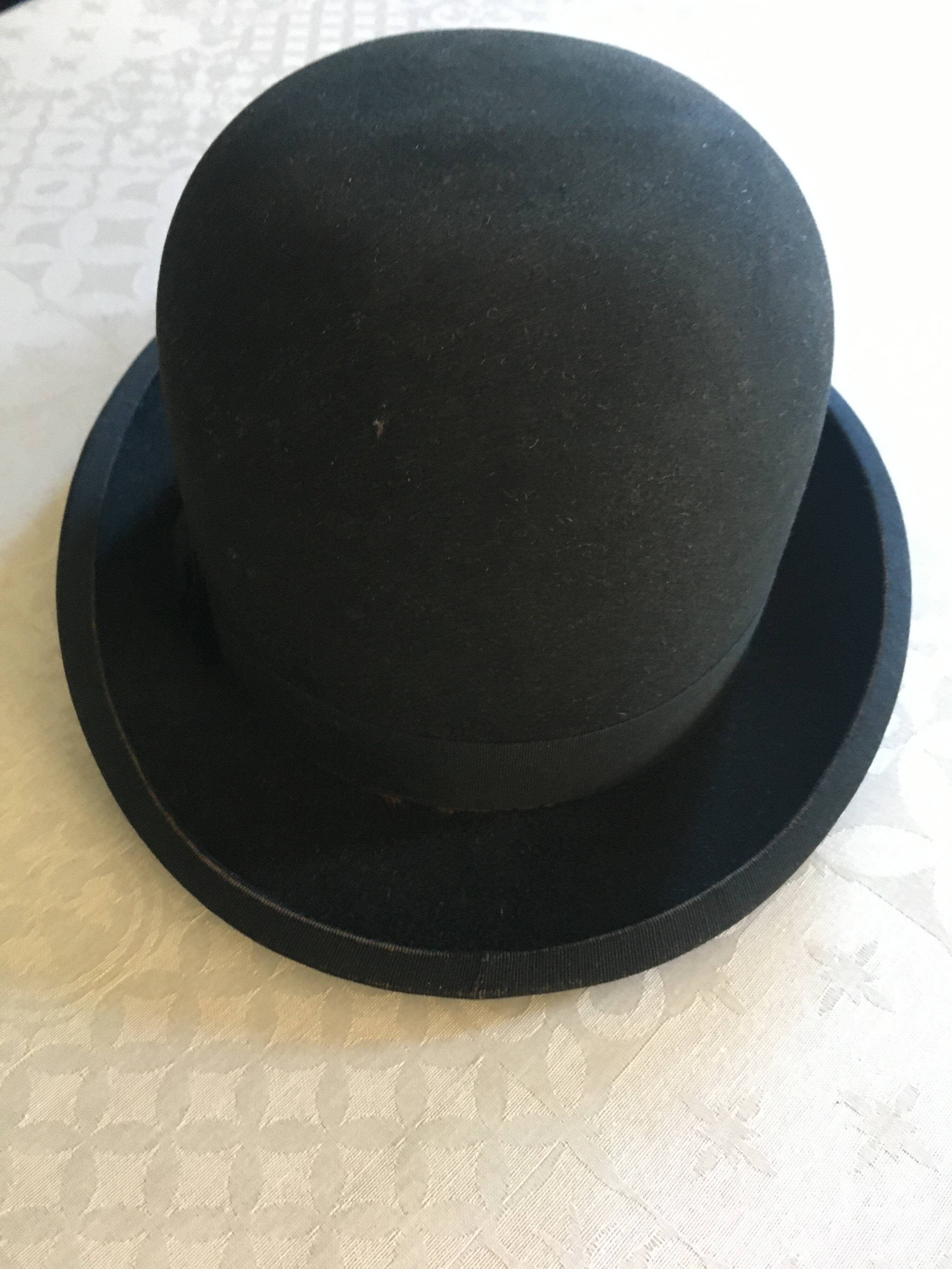 Vintage men's bowler hat "clarkson"