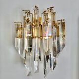 Venini sconce iridescent glass