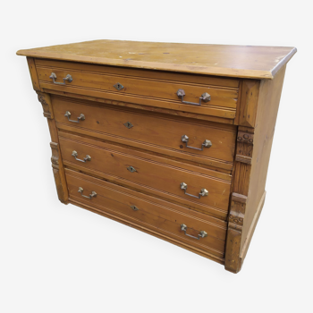 English chest of drawers XIXth