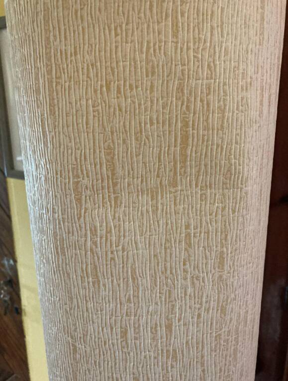 Vintage chrome metal table lamp with fabric in the style of Staff Leuchten, 1989.