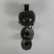 Gepo wall lamp with 3 globes, 1960s