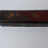 Painted and lase wooden box