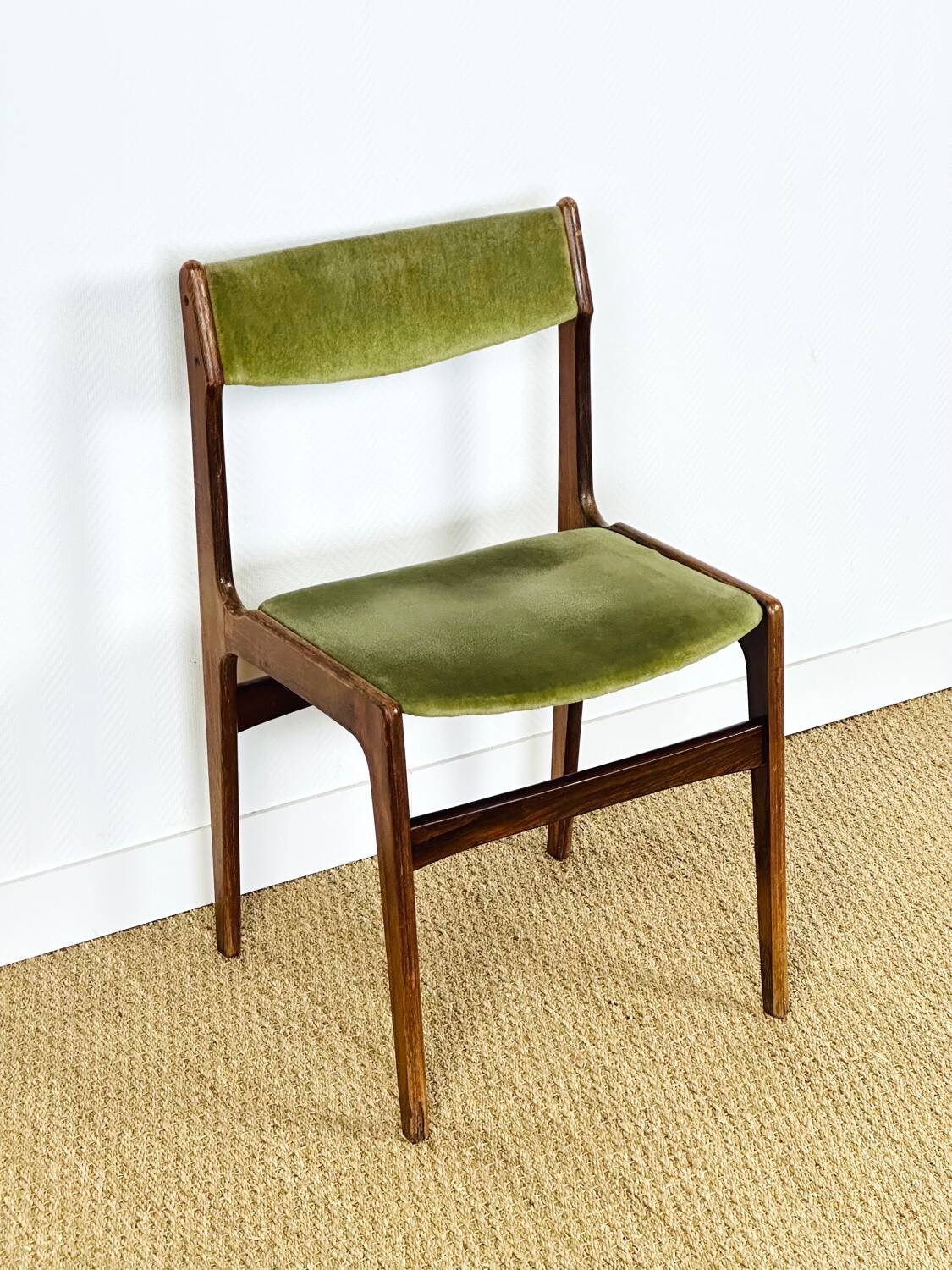 4 chaises danoise en palissandre 1960