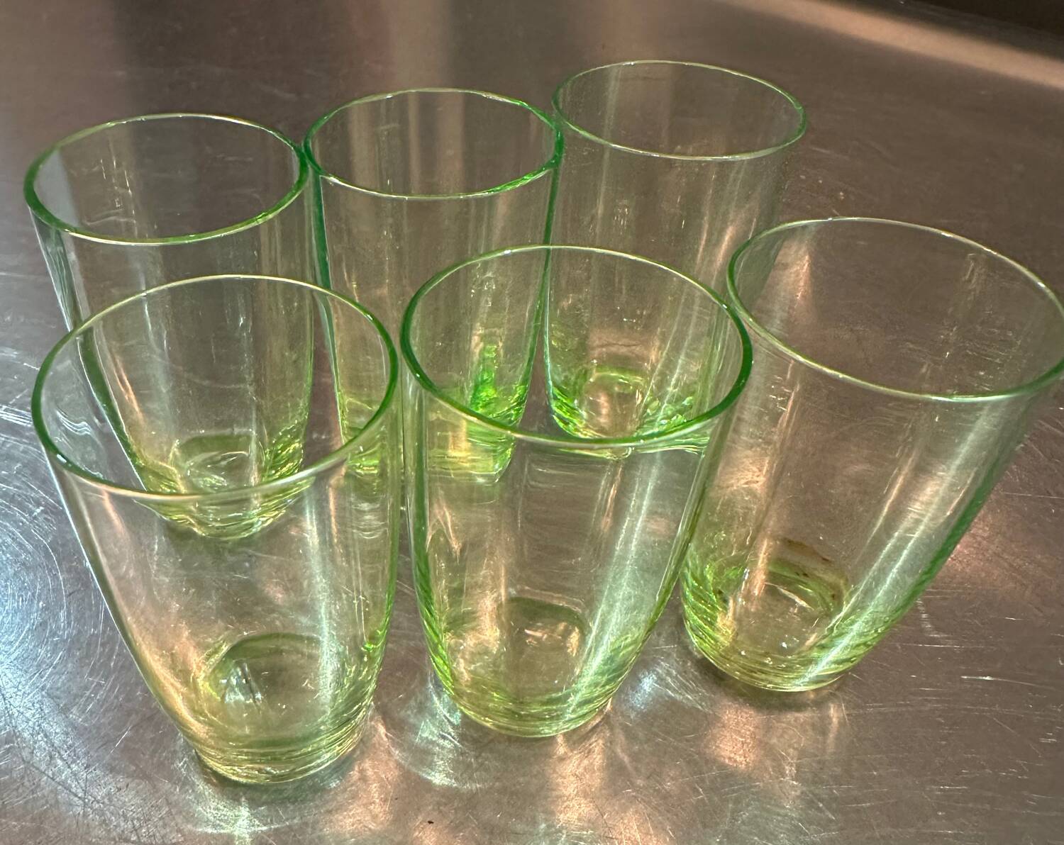 Verres à digestif vintage