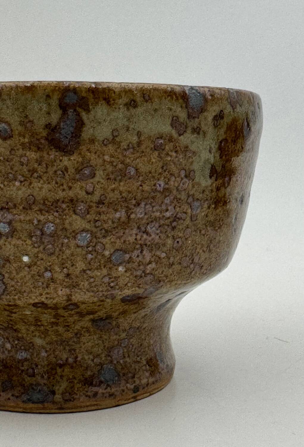 4 tasses vintage gustave tiffoche en grès