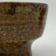 4 tasses vintage gustave tiffoche en grès