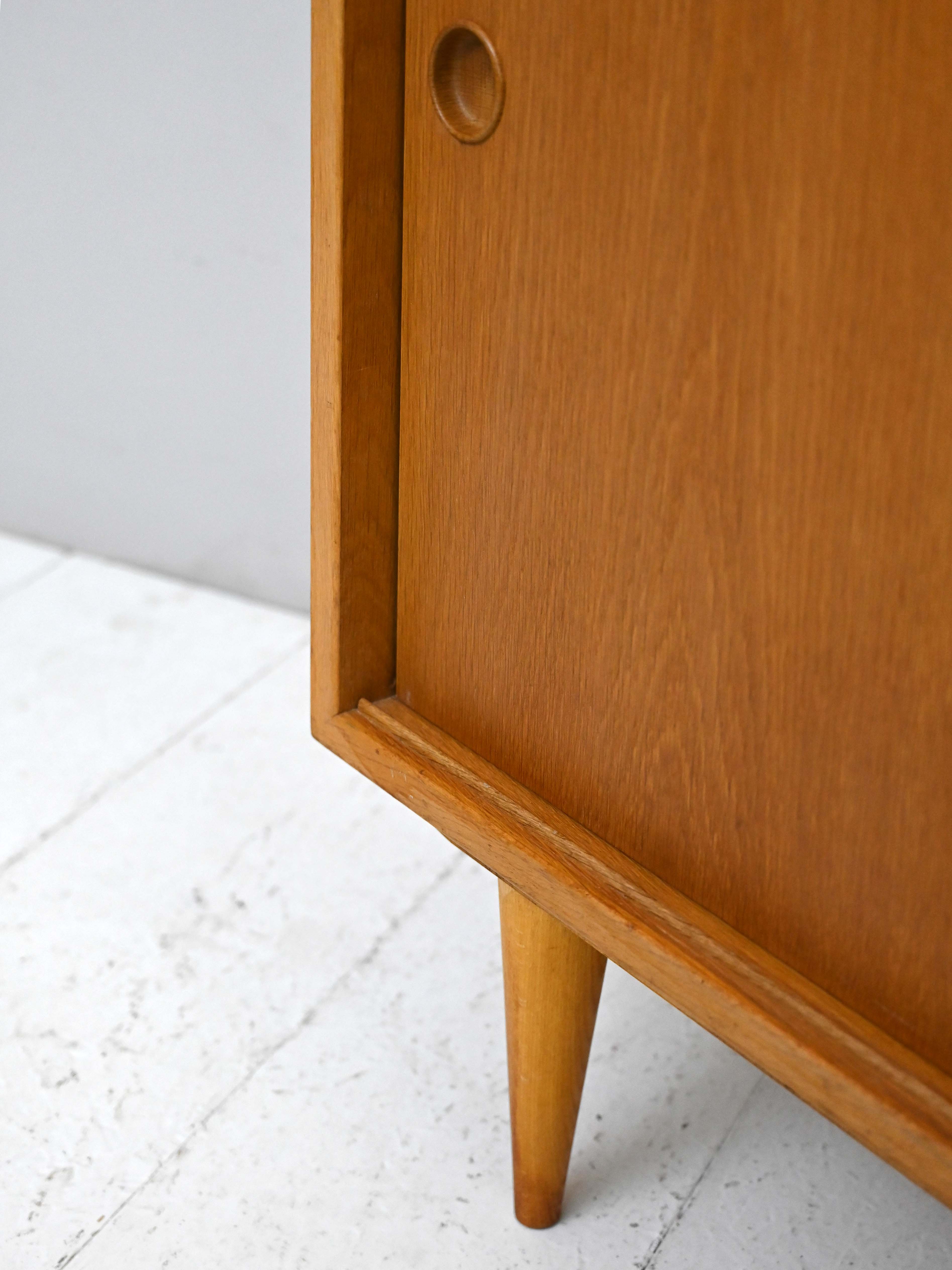 Scandinavian oak sideboard by Borge Mogensen