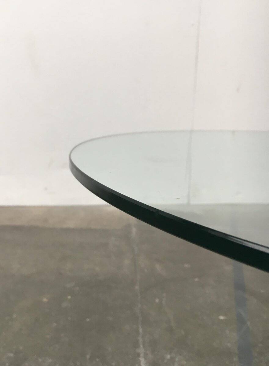 Birillo postmodern side table and floor lamp by Parisotto for Fontana Arte, 1980s