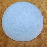 Opaline hemispherical wall light, ceiling light