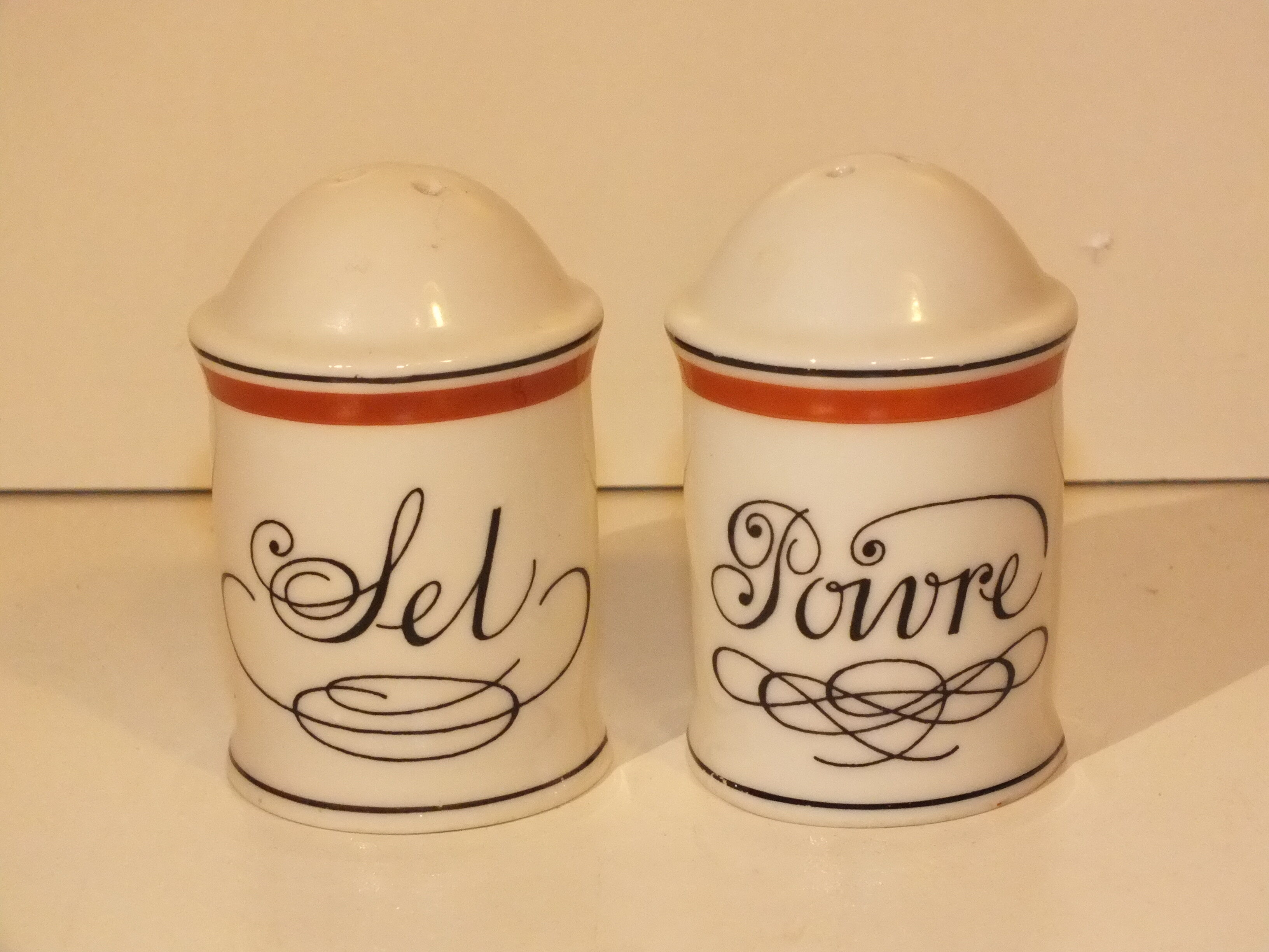 Auteuil porcelain condiment service - Bistrot line by Lobjoy