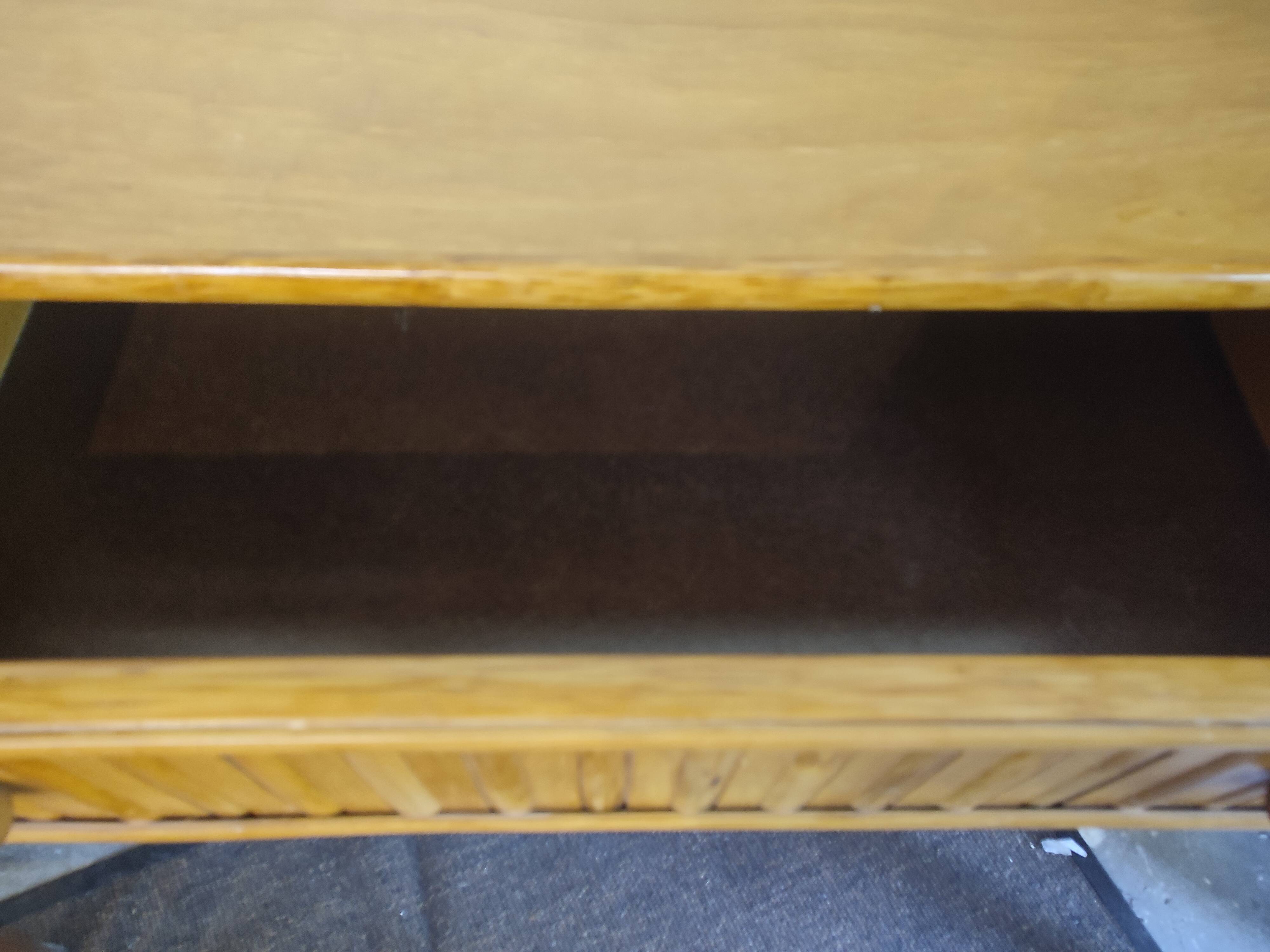 Bamboo chest of drawers