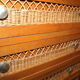 Commode vintage en osier