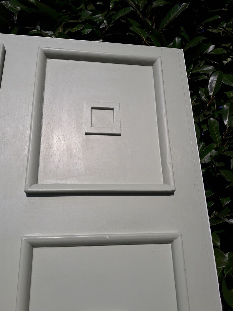 Door 207x99,5cm communication back panel molded
