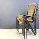 Wicker chairs by Frederick Weinberg, 1960s, set of 7