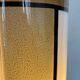 Vintage tempered glass wall lamp, Italy, 1980