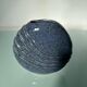 Blue stoneware lentil vase