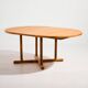 MK10633 Restored oak dining table by Kurt Østervig for Jason Møbler