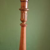 Golden wood lamp