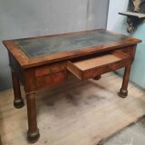 Mahogany desk from the Empire period.