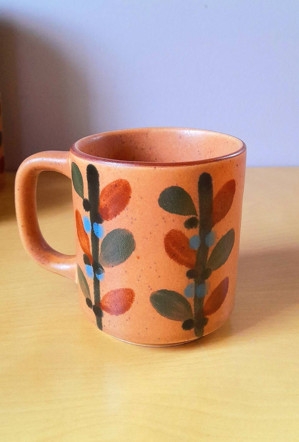 Cornean vintage stoneware mugs 60s