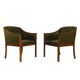 Paire de fauteuils en cuir par Ole Wanscher, années 1950