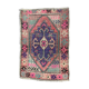 Vintage turkish oushak rug 115x83 cm carpet