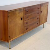 Walnut and Brass Sideboard by William Watting for Fristho