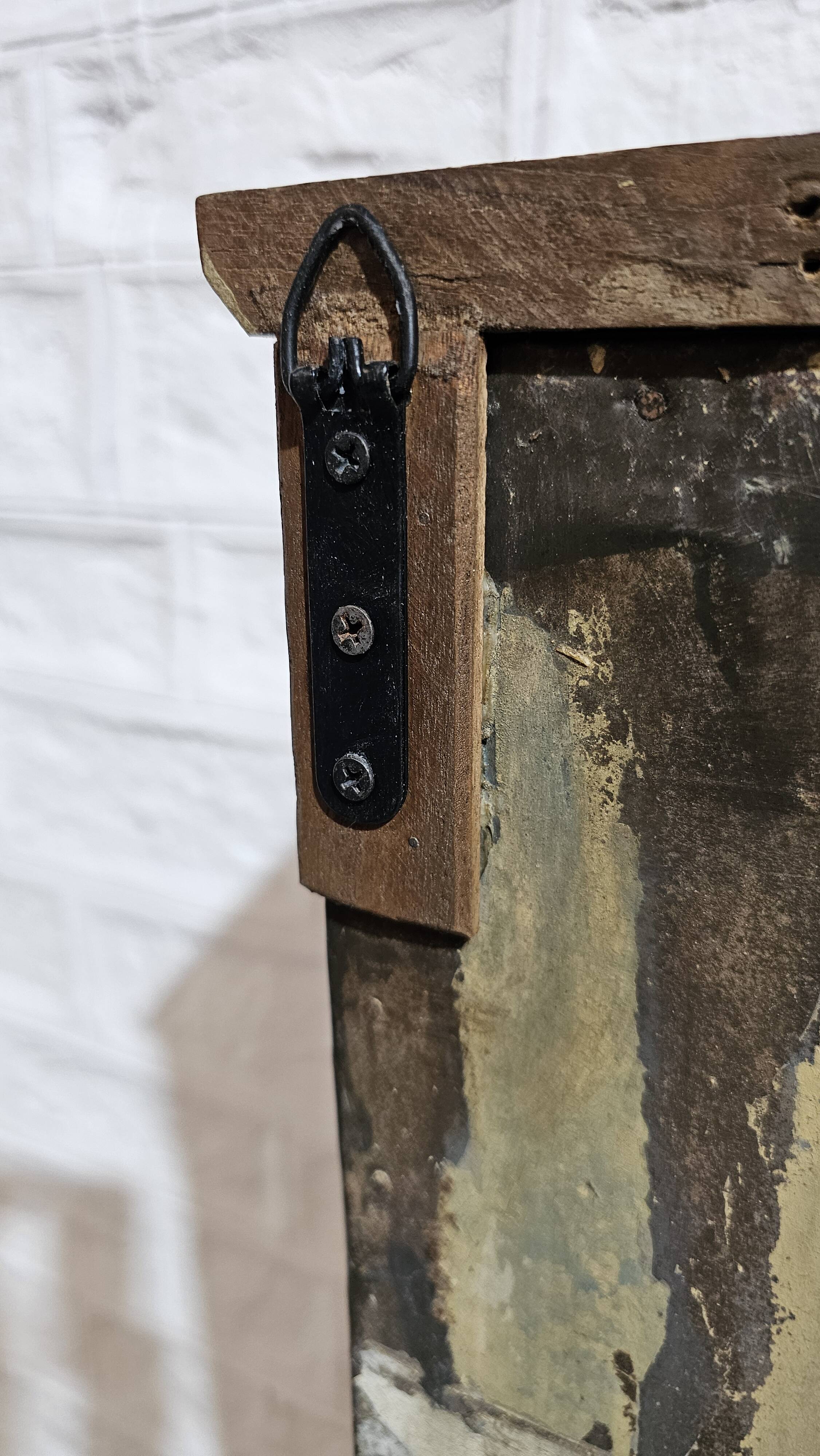 Pink showcase in Burmese teak