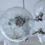 Suspension Vintage 70 Chrome Verre