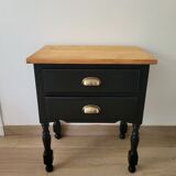 Renovated old bedside table