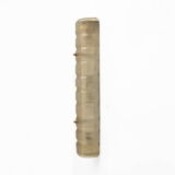 Pair of Murano Gold-Toned Frosted Glass and Brass Wall Sconces, Italy